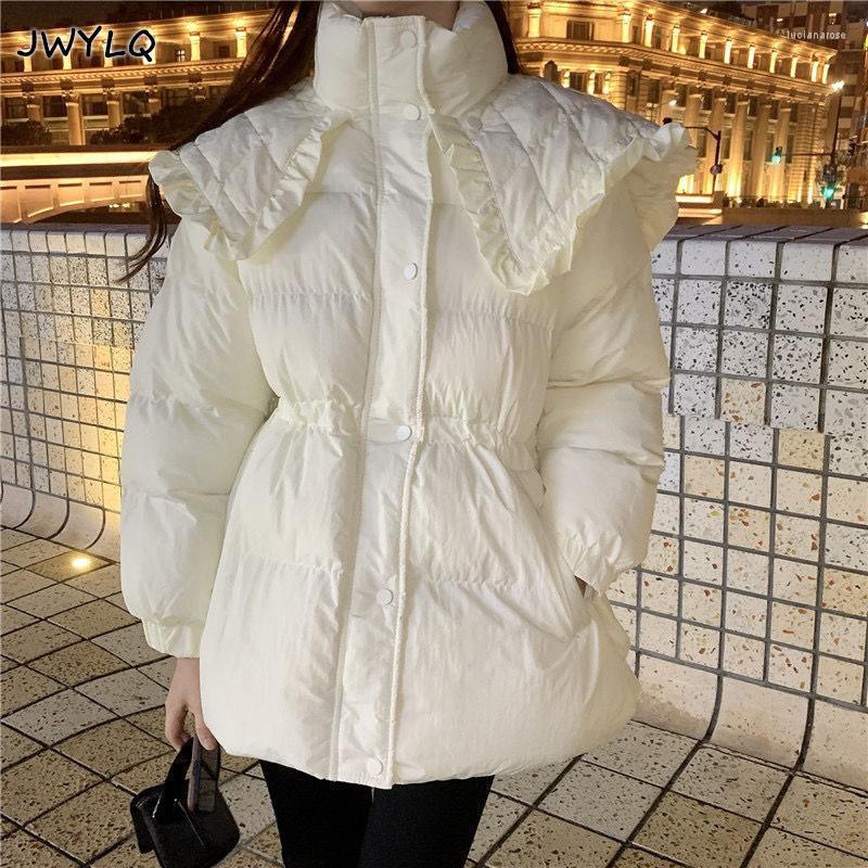 Women's Down & Parkas Winter Detachable Lace Collar Short Designer Jacket Women Hooded Korean Fashion Thick Warm Female Oversize Padded Clot, White
Women's Down & Parkas Winter Detachable Lace Collar Short Designer Jacket Women Hooded Korean Fashion Thick Warm Female Oversize Padded Clot, White
