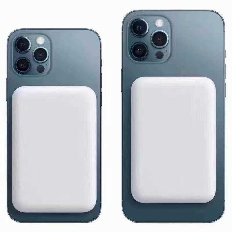External Battery Pack Magsafe Power Bank 5000mAh For ip12 13 Pro Max Mini Mobile Phone Magnet wireless charger Powerbank Batteries with loge
External Battery Pack Magsafe Power Bank 5000mAh For ip12 13 Pro Max Mini Mobile Phone Magnet wireless charger Powerbank Batteries with loge
