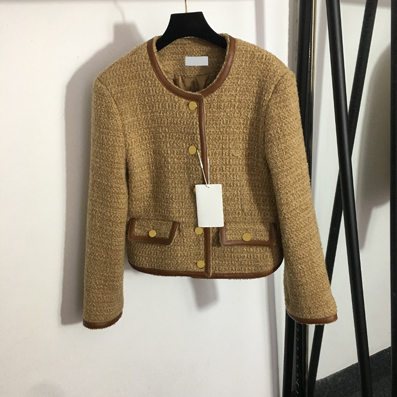 Tweed Woven Womens Jacket Vintage Long Sleeve Coats Winter Autumn Fashion Street Style Coat, With label#20224864
Tweed Woven Womens Jacket Vintage Long Sleeve Coats Winter Autumn Fashion Street Style Coat, With label#20224864