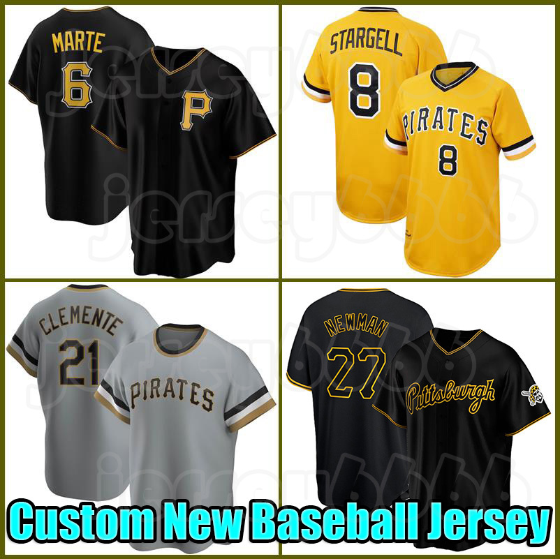 21 Roberto Clemente Barry Bonds Baseball Jersey Pirates Oneil Cruz Josh Bell Pittsburgh Bryan Reynolds Ke'Bryan Hayes Starling Marte Kevin Newman Dave Parker, Men custom cool base(haidao)
21 Roberto Clemente Barry Bonds Baseball Jersey Pirates Oneil Cruz Josh Bell Pittsburgh Bryan Reynolds Ke'Bryan Hayes Starling Marte Kevin Newman Dave Parker, Men custom cool base(haidao)