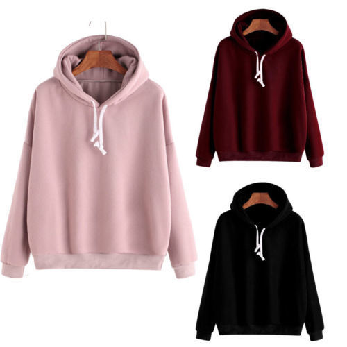 Trendy Women clothes solid long sleeve casual Sweatshirts Ladies cotton Hooded Pullover Tops one pieces 220813, Black
Trendy Women clothes solid long sleeve casual Sweatshirts Ladies cotton Hooded Pullover Tops one pieces 220813, Black