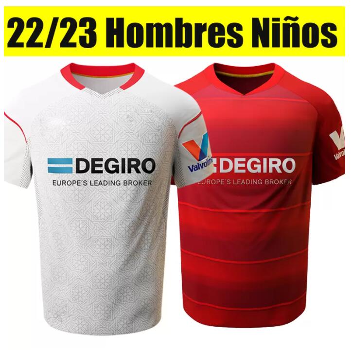 22 23 Sevillas FC RAKITIC L.OCAMPOS Soccer Jerseys 2022 2023 I.RAKITIC NAVAS DE JONG EL HADDADI REGUILON GOMEZ LAMELA Football Shirt Men camisetas futbol, 22/23 home 
22 23 Sevillas FC RAKITIC L.OCAMPOS Soccer Jerseys 2022 2023 I.RAKITIC NAVAS DE JONG EL HADDADI REGUILON GOMEZ LAMELA Football Shirt Men camisetas futbol, 22/23 home