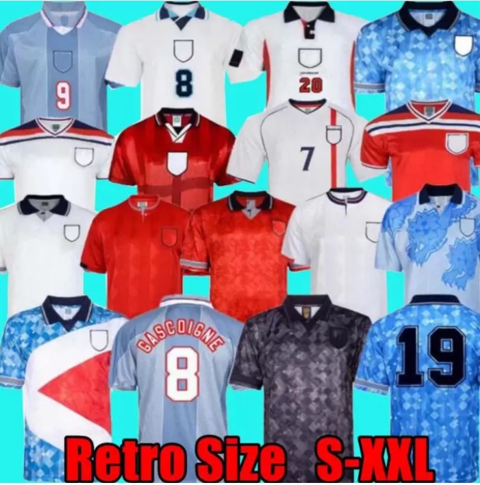 DHL UPS FedEx Free Gascoigne nglAnd Soccer Jersey Retro 90 91 1996 1998 2002 Shearer Beckham 1990 Fowler 1989 Camisa de futbol Gerrard Schol, Lavender
DHL UPS FedEx Free Gascoigne nglAnd Soccer Jersey Retro 90 91 1996 1998 2002 Shearer Beckham 1990 Fowler 1989 Camisa de futbol Gerrard Schol, Lavender