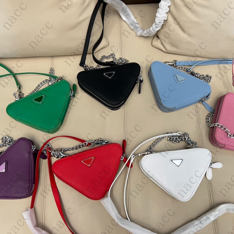 Designer Bags Women Handbag Mini Triangle Double Layer Luxury Shoulder Bag Fashion Ladies Chain Nylon Tote bag Crossbody Wallet, #6 size18x12cm
Designer Bags Women Handbag Mini Triangle Double Layer Luxury Shoulder Bag Fashion Ladies Chain Nylon Tote bag Crossbody Wallet, #6 size18x12cm