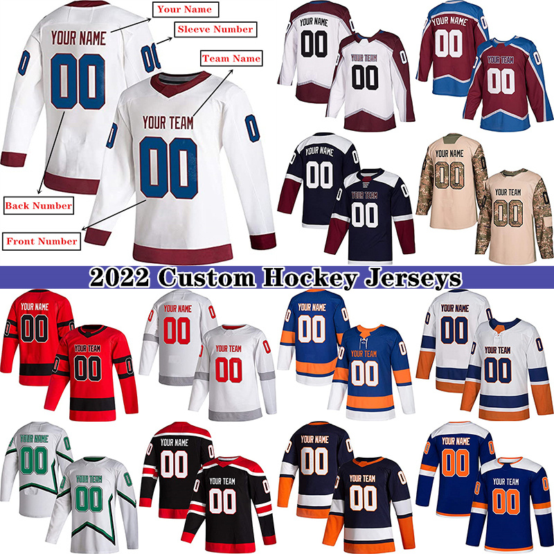 Custom Hockey Jersey for Men Women Youth S-5XL Embroidered Name & Numbers - Design Your Own hockey jerseys, Blue
Custom Hockey Jersey for Men Women Youth S-5XL Embroidered Name & Numbers - Design Your Own hockey jerseys, Blue