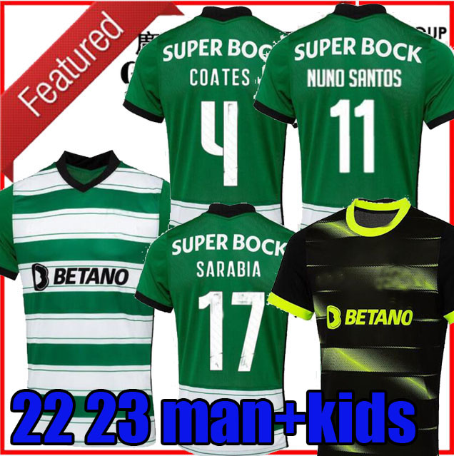 Sporting CP 22 23 Lisboa soccer jerseys Lisbon Special Jovane Sarabia Vietto 2023 2022 Clube de football shirt men kids kit maillots de foot player version away, 22/23 home
Sporting CP 22 23 Lisboa soccer jerseys Lisbon Special Jovane Sarabia Vietto 2023 2022 Clube de football shirt men kids kit maillots de foot player version away, 22/23 home