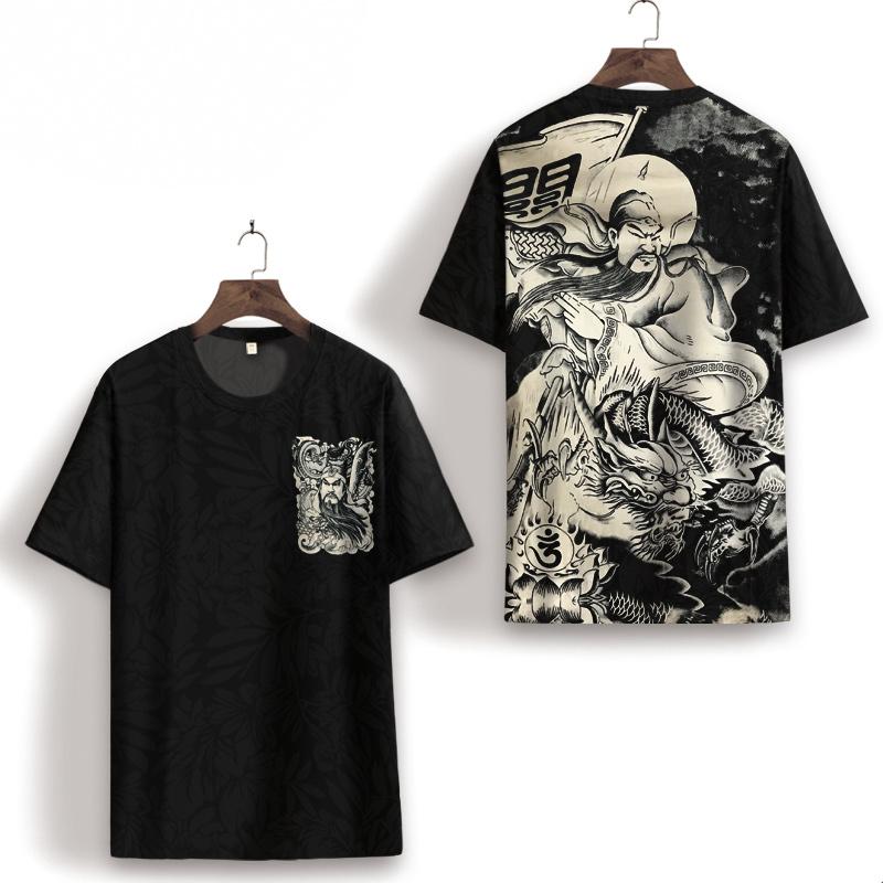 Men's T-Shirts Chinese Hero Character 3D Digital Printing Short Sleeve Tees Tops Summer Quality Hollow Breathable T Shirt Men Oversized 7XLM, As picture
Men's T-Shirts Chinese Hero Character 3D Digital Printing Short Sleeve Tees Tops Summer Quality Hollow Breathable T Shirt Men Oversized 7XLM, As picture