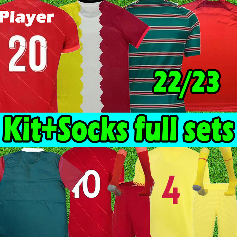 22/23 ALEXANDER ARNOLD soccer jerseys LVP 2021 2022 2023 fans player version DIOGO Fabinho Jones A.BECKER ROBERTSON Men kids kit+socks full sets home football shirts, 22 23 training
22/23 ALEXANDER ARNOLD soccer jerseys LVP 2021 2022 2023 fans player version DIOGO Fabinho Jones A.BECKER ROBERTSON Men kids kit+socks full sets home football shirts, 22 23 training