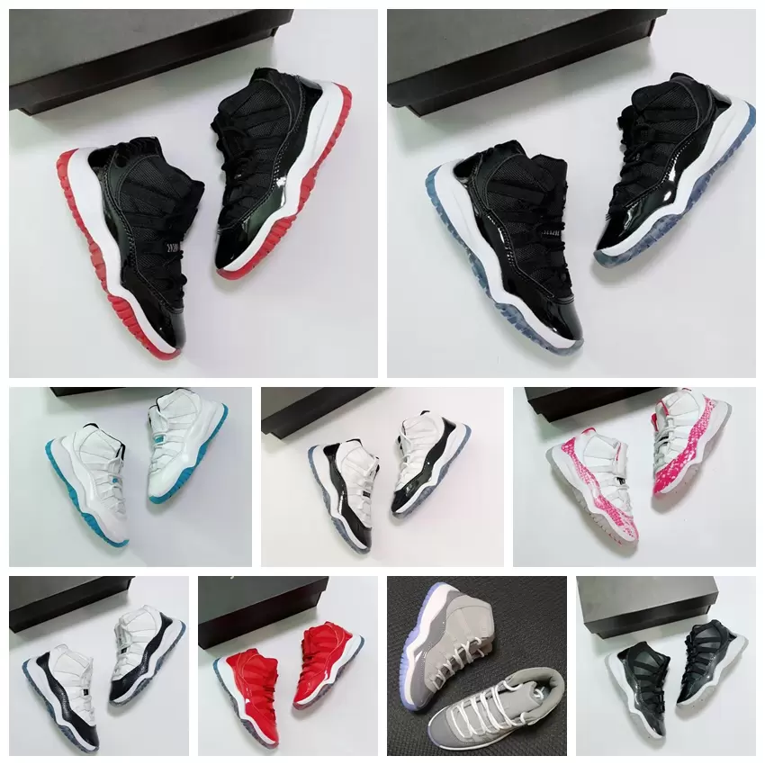 infant designer Kids Shoes TD Cool Grey 11 XI Sneaker Concord Space Jam Metallic Silver Pink Jumpman Snakeskin Bred Legend Blue Children Boys Girls Basketball Shoes, Multi-color
infant designer Kids Shoes TD Cool Grey 11 XI Sneaker Concord Space Jam Metallic Silver Pink Jumpman Snakeskin Bred Legend Blue Children Boys Girls Basketball Shoes, Multi-color