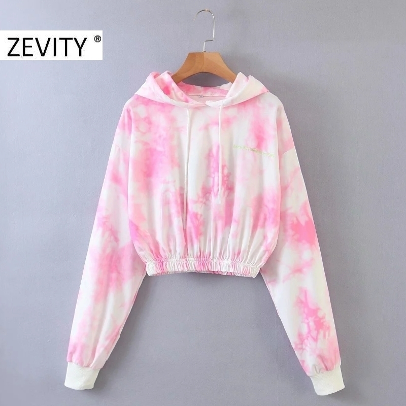 Zevity Women vintage ink tie dyed painting casual hooded sweatershirts ladies hem elastic hoodies brand chic tops H300 201203, Xqb h300l
Zevity Women vintage ink tie dyed painting casual hooded sweatershirts ladies hem elastic hoodies brand chic tops H300 201203, Xqb h300l
