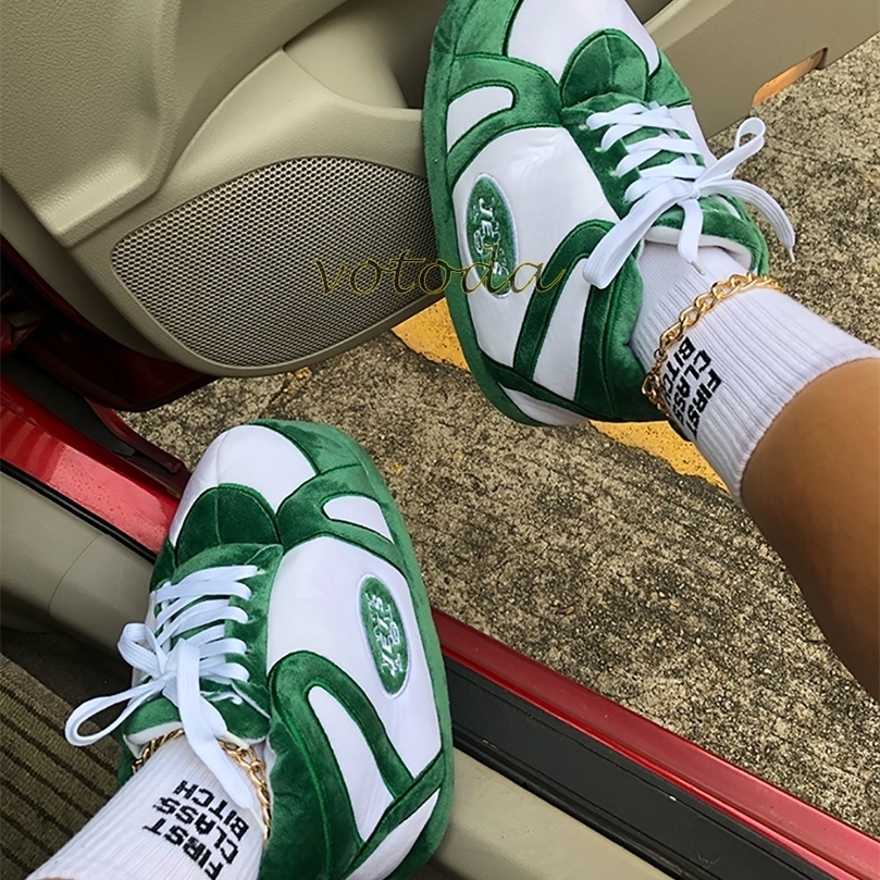 Winter Men Women Plush Sneaker Winter Warm Slipper Funny Cute Home Slides Unisex House Floor Cotton Shoes Lady Sneakers 220511
Winter Men Women Plush Sneaker Winter Warm Slipper Funny Cute Home Slides Unisex House Floor Cotton Shoes Lady Sneakers 220511