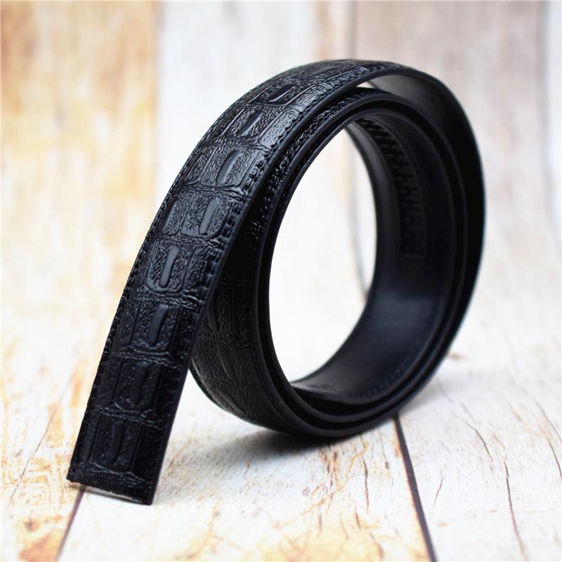 Belts Cow Leather Belt For Men Crocodile Pattern Designer 3.5CM Trouser Black No Buckle Suit Automatic
Belts Cow Leather Belt For Men Crocodile Pattern Designer 3.5CM Trouser Black No Buckle Suit Automatic
