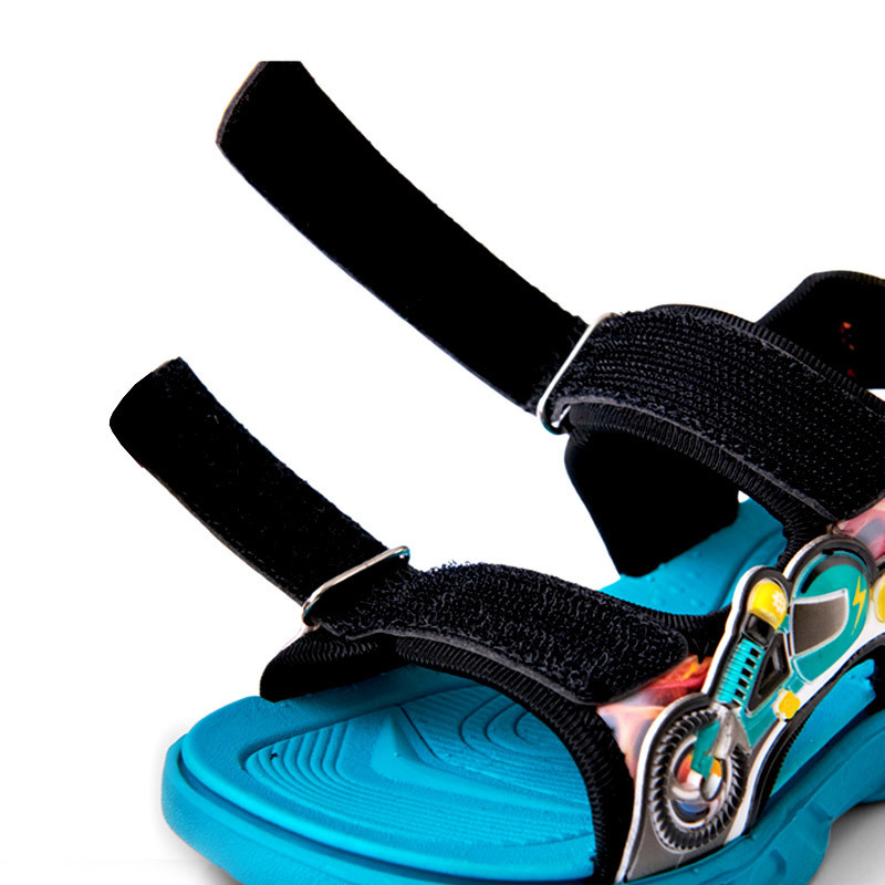 Children Boys Sandals High Quality PU Summer Sandal for Kids Boys Cool Design Kids Sandalias 5-10 Years Kids Shoes Size 28~38# 220409