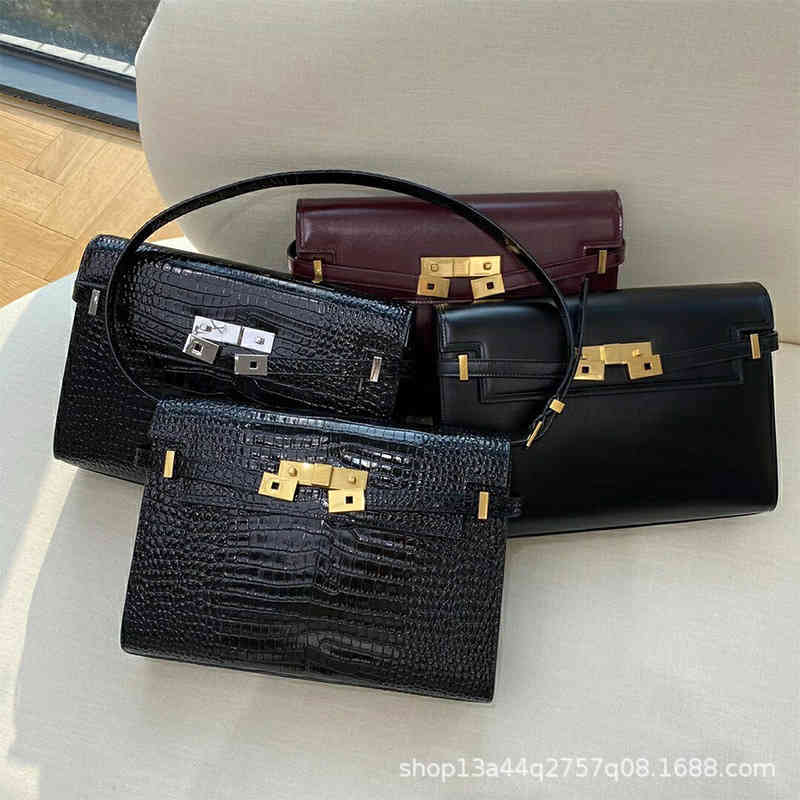 Bags Designer Women Kel1yss 2022 Bag Manhattan Trendy Women's Poplar Forest Crocodile Leather Versatile Fashio, Black small - (crocodile)
Bags Designer Women Kel1yss 2022 Bag Manhattan Trendy Women's Poplar Forest Crocodile Leather Versatile Fashio, Black small - (crocodile)