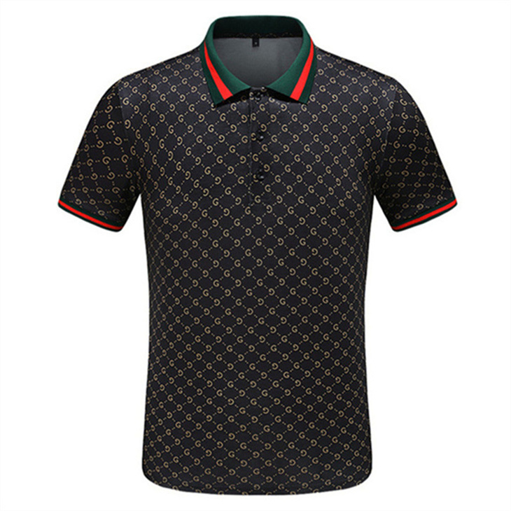 Designer Men's POLO New cotton crease resistant breathable T-shirt lapel commercial fashion casual print high-end POLO short sleeve Asian size M-XXXL A21
Designer Men's POLO New cotton crease resistant breathable T-shirt lapel commercial fashion casual print high-end POLO short sleeve Asian size M-XXXL A21
