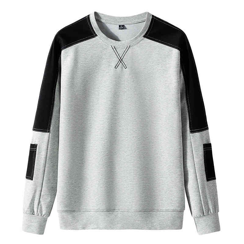 Men's Trend of Sweater 2022 Spring and Autumn New Loose Round Neck Versatile Long Sleeve Casual Pullover Splicing Wear, White
Men's Trend of Sweater 2022 Spring and Autumn New Loose Round Neck Versatile Long Sleeve Casual Pullover Splicing Wear, White