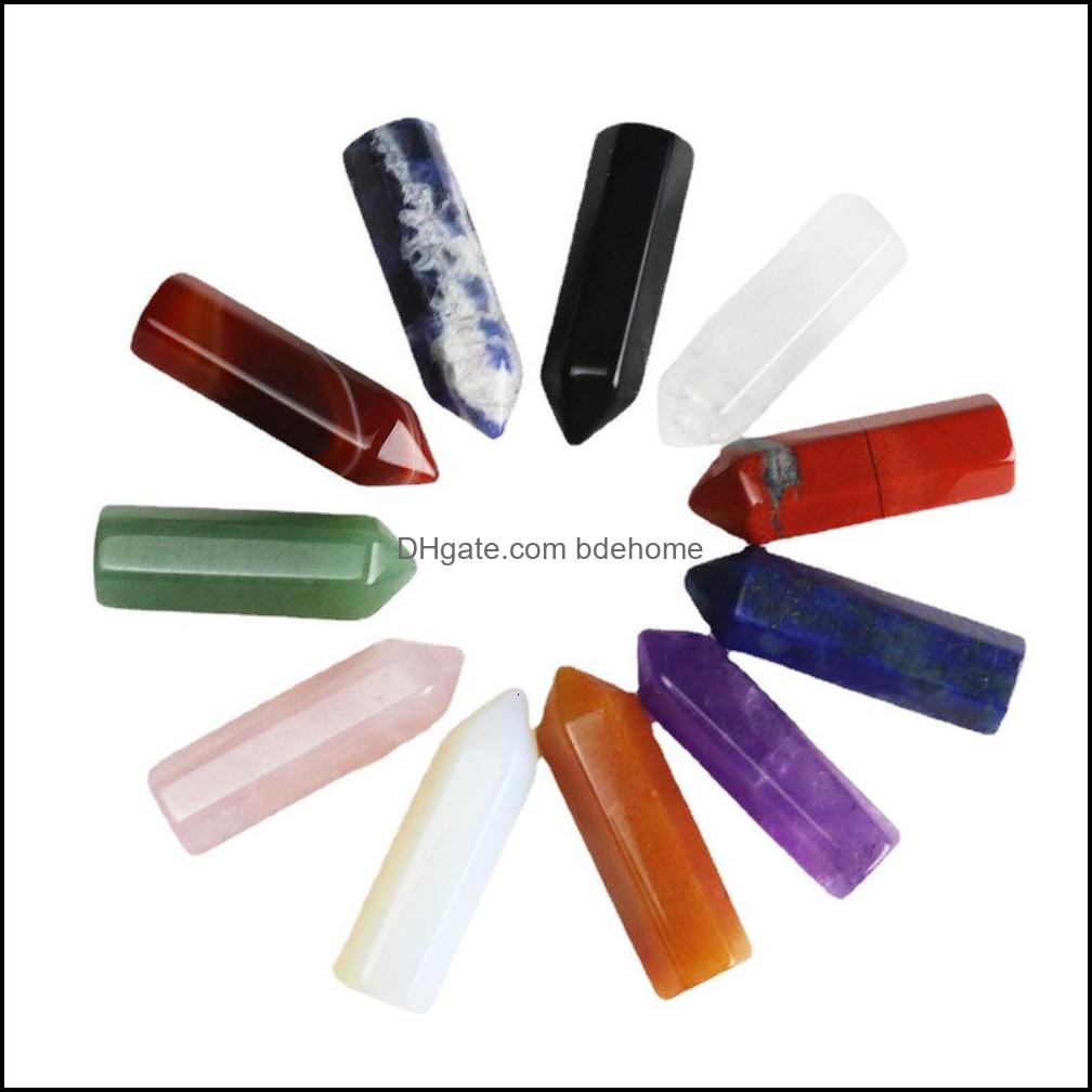 Stone 10X35Mm Hexagon Pillar Craft Ornaments Natural Rose Quartz Stones Decoration Hand Handle Pieces Diy Necklace Acces Bdehome Dh0Jx
Stone 10X35Mm Hexagon Pillar Craft Ornaments Natural Rose Quartz Stones Decoration Hand Handle Pieces Diy Necklace Acces Bdehome Dh0Jx