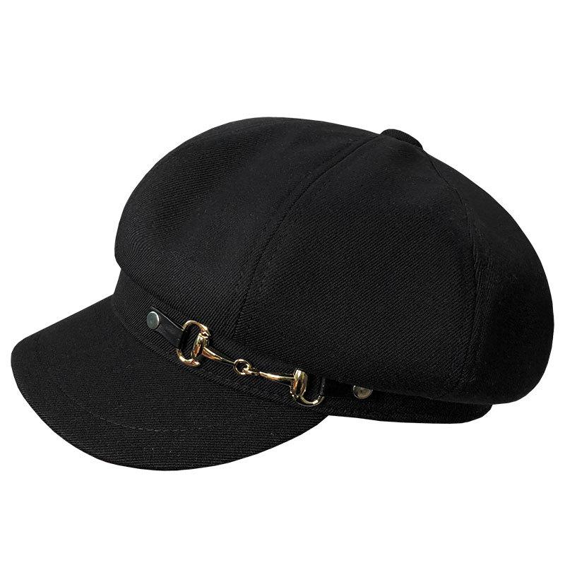 Berets Universal For All Seasons Cotton Octagonal Hat Women Metal Button British Literature Art Painter Female Wild Cute Beret CapBerets, Black
Berets Universal For All Seasons Cotton Octagonal Hat Women Metal Button British Literature Art Painter Female Wild Cute Beret CapBerets, Black