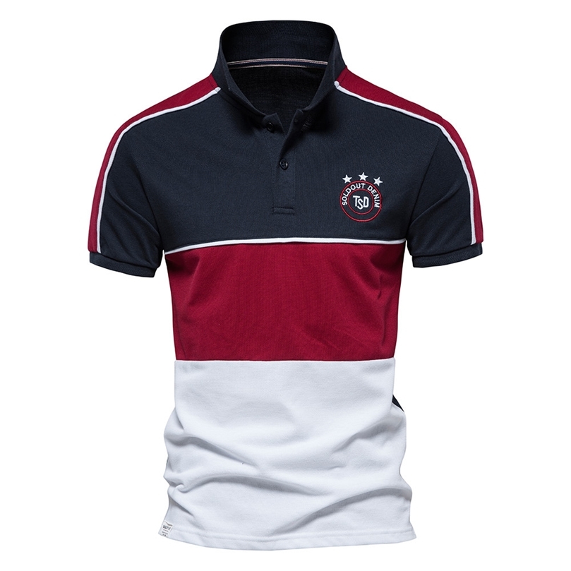 AIOPESON Patchwork Cotton Polo Shirt Men Brand Quality Short Sleeve Summer Mens Polos Casual Fashion Designer Male Polo Shirts 220704, White
AIOPESON Patchwork Cotton Polo Shirt Men Brand Quality Short Sleeve Summer Mens Polos Casual Fashion Designer Male Polo Shirts 220704, White