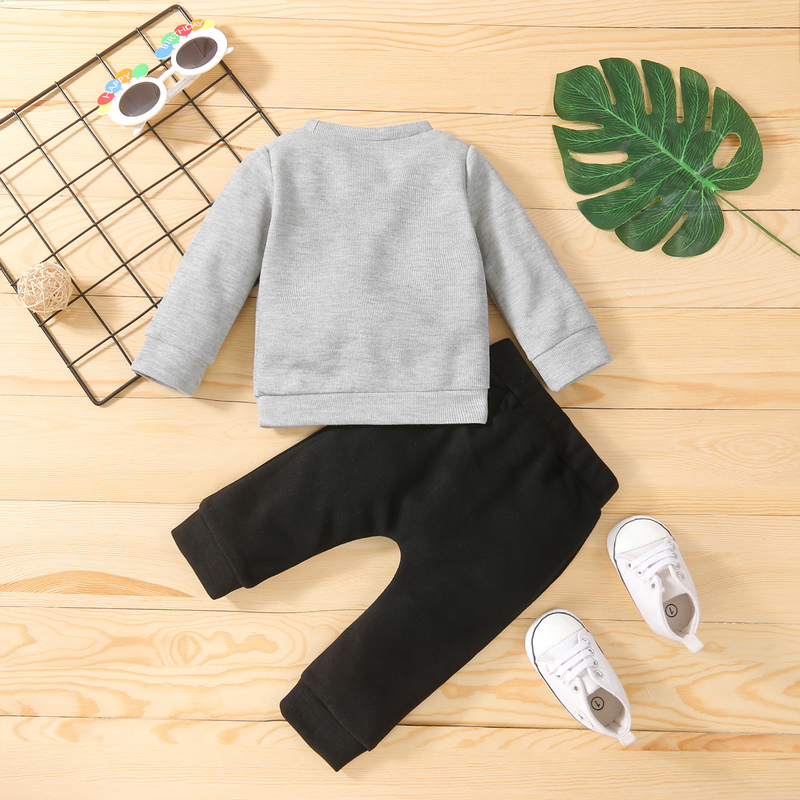 Baby Clothes born Girl Boy Autumn 2Pcs Set Cotton Rainbow Top Pants fall Outfits Clothes Baby Girls Clothing Suit 220815