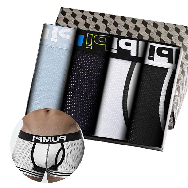 Underpants 4Pcs Cotton Man Underwear Boxer Men's Panties Breathable Trunk Gay Sexy Men Boxers Shorts BragasUnderpants, (4)qmboxer-e
Underpants 4Pcs Cotton Man Underwear Boxer Men's Panties Breathable Trunk Gay Sexy Men Boxers Shorts BragasUnderpants, (4)qmboxer-e