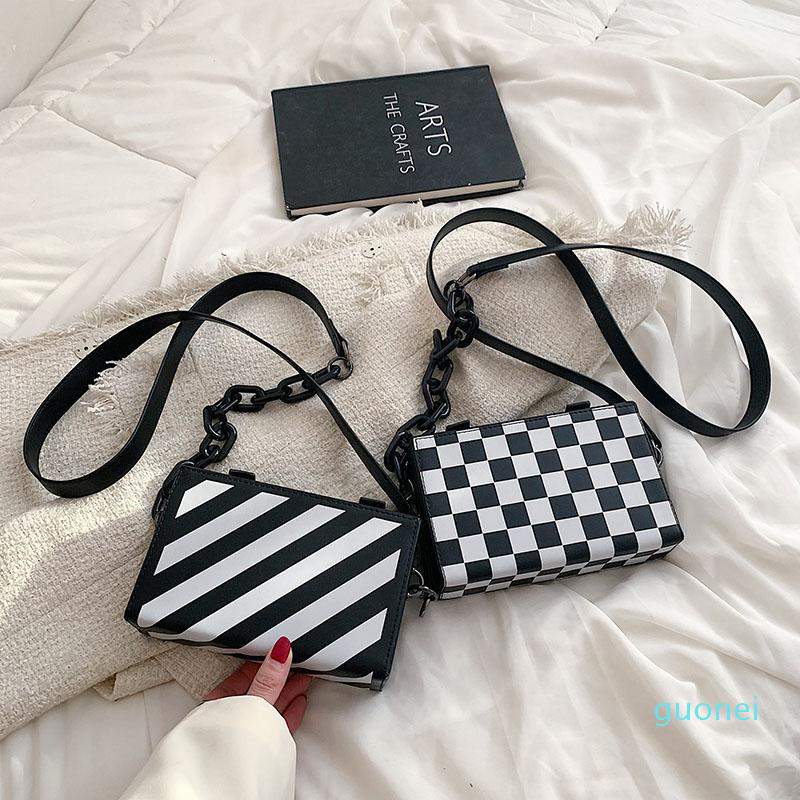 Fashion -Shoulder Bags Ladies Chain Mini Messenger Bag Design Small Box PU Leather Designer HandbagShoulder er