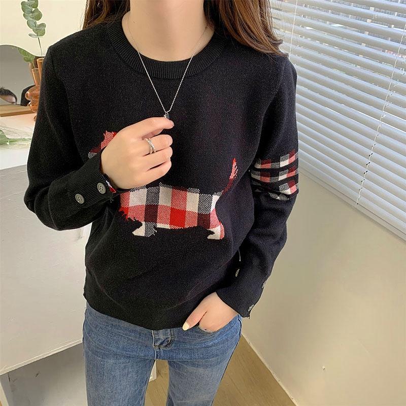 Women's Sweaters High Quality Runway Designer Dog Print Knitted Pullovers Women Autumn Winter Long Sleeve Harajuku Sweet JumperWomen's Jemi2, Black
Women's Sweaters High Quality Runway Designer Dog Print Knitted Pullovers Women Autumn Winter Long Sleeve Harajuku Sweet JumperWomen's Jemi2, Black
