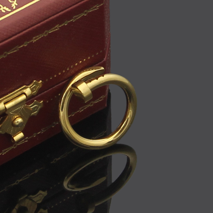 Mens Stainless Steel Nail Rings Designer Womens Love Ring Fashion Luxury Titanium Gold Ring Jewelry
Mens Stainless Steel Nail Rings Designer Womens Love Ring Fashion Luxury Titanium Gold Ring Jewelry