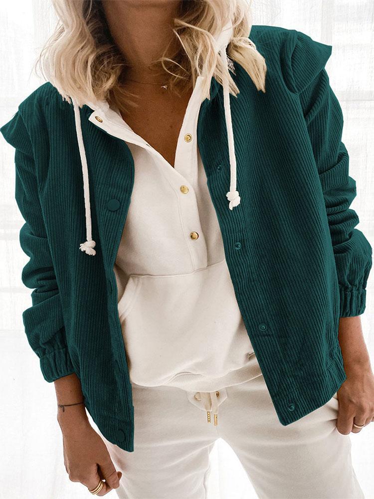 Women' Jackets Fashion Women Corduroy Lantern Long Sleeves Lapel T Style Jacket Fall Winter Elegant Solid Color Loose Casual, Black
Women' Jackets Fashion Women Corduroy Lantern Long Sleeves Lapel T Style Jacket Fall Winter Elegant Solid Color Loose Casual, Black
