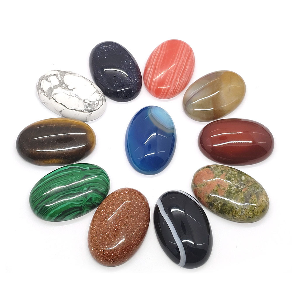 20x30mm Crystal Stone Oval Cabochon Loose Beads Opal Rose Quartz Turquoise Stones Patch Face Reiki Healing Crystal Necklace Ring Earrrings Jewelry Making
20x30mm Crystal Stone Oval Cabochon Loose Beads Opal Rose Quartz Turquoise Stones Patch Face Reiki Healing Crystal Necklace Ring Earrrings Jewelry Making