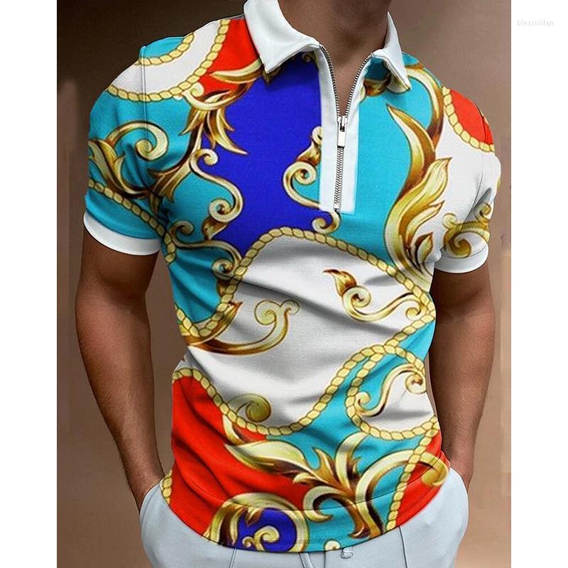 Men' Polos Summer Men' Clothing Casual Shirts Turn-Down Zipper Collar Flowers Print Short Sleeve Shirt Streetwear TopsMen' Men'sMen, Llp152
Men' Polos Summer Men' Clothing Casual Shirts Turn-Down Zipper Collar Flowers Print Short Sleeve Shirt Streetwear TopsMen' Men'sMen, Llp152