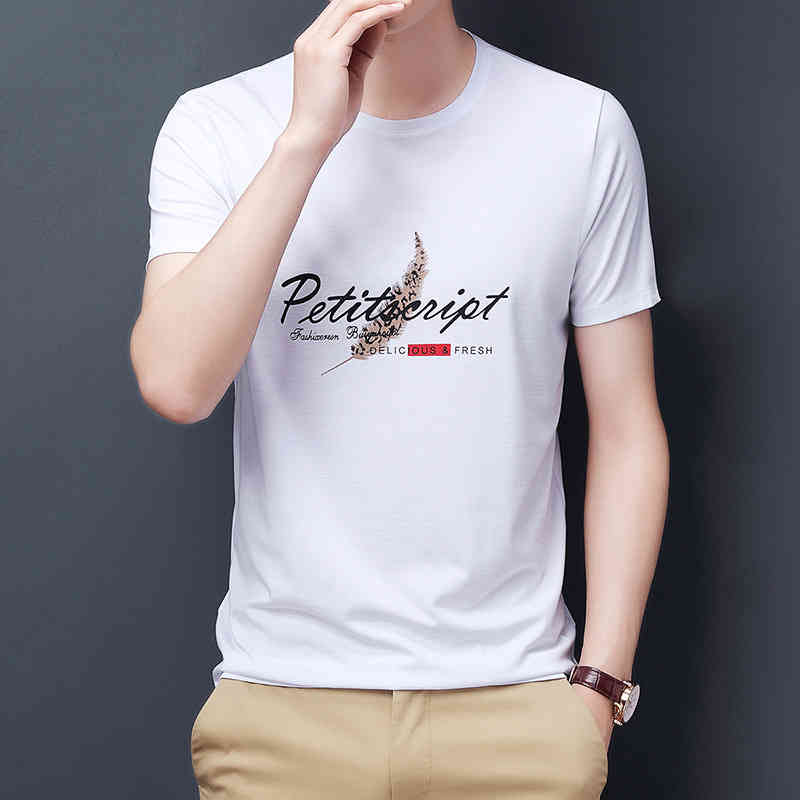 Ice silk short sleeve t-shirt summer Korean youth 2022 new round neck printed tide brand men's T-shirt, A16 black 522
Ice silk short sleeve t-shirt summer Korean youth 2022 new round neck printed tide brand men's T-shirt, A16 black 522
