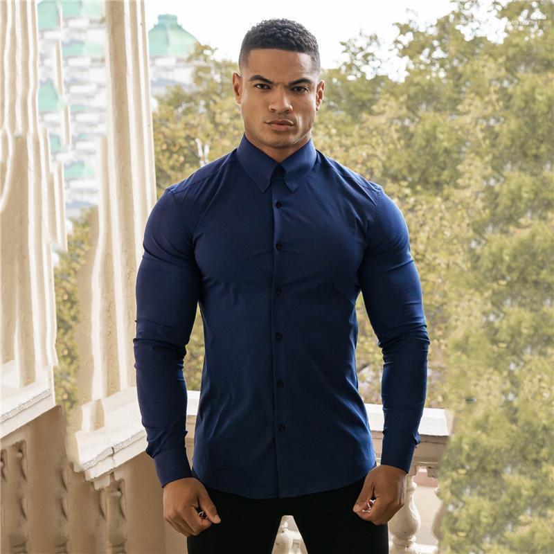 Men's Dress Shirts Spring Autumn Fashion Long Sleeve Shirt Men Super Slim Fit Luxury Ultra Classic Turn-down Single Breasted Business ShirtM, Gray short sleeve
Men's Dress Shirts Spring Autumn Fashion Long Sleeve Shirt Men Super Slim Fit Luxury Ultra Classic Turn-down Single Breasted Business ShirtM, Gray short sleeve