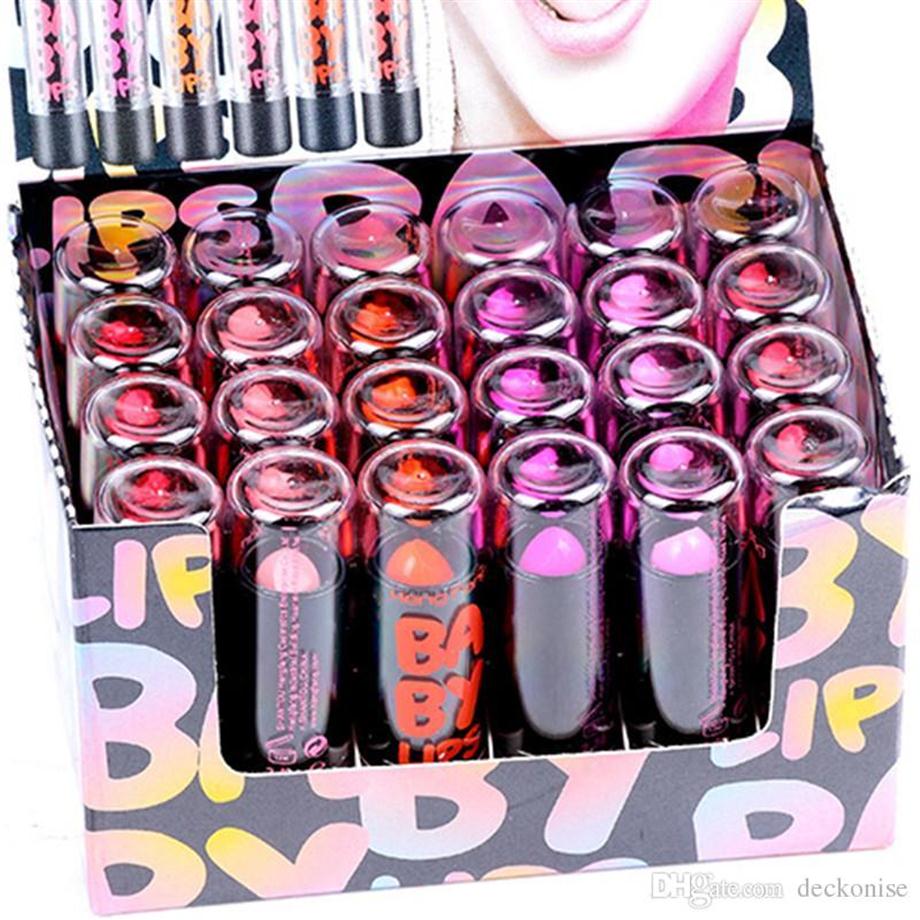 Lipsticks Makeup 24PCS 6 Color Red Pink Colored Lipstick Lip Stick Net 2.3g224i, Mixed color
Lipsticks Makeup 24PCS 6 Color Red Pink Colored Lipstick Lip Stick Net 2.3g224i, Mixed color