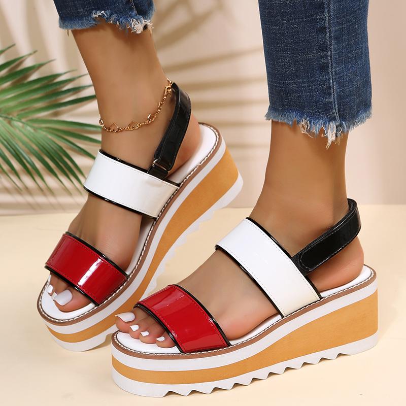 Dress Shoes Women Sandals 2022 Casual Heels Woman Platform Wedges Non-slip Ladies Summer Buckle Large Size 35~43, White
Dress Shoes Women Sandals 2022 Casual Heels Woman Platform Wedges Non-slip Ladies Summer Buckle Large Size 35~43, White