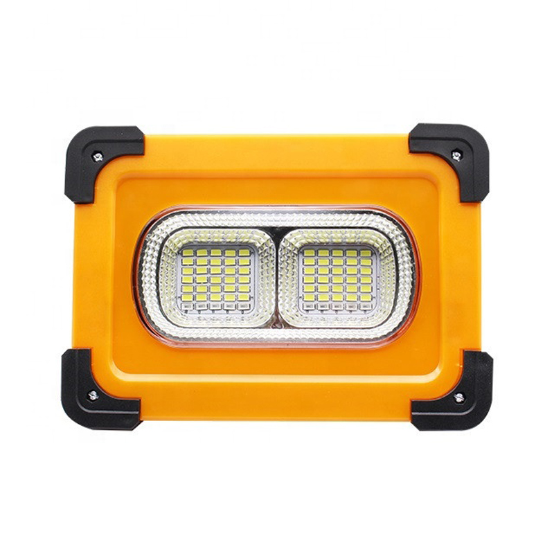 Portable Solar USB Rechargeable LED Floodlight Energy Saving Camping Lamp Emergency Night Light