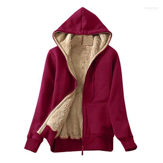 Women's Jackets 2022 Winter Warm Jacket Long Sleeve Thicken Hooded Sweatshirts Cashmere Sports Coat For Women, Gray
Women's Jackets 2022 Winter Warm Jacket Long Sleeve Thicken Hooded Sweatshirts Cashmere Sports Coat For Women, Gray