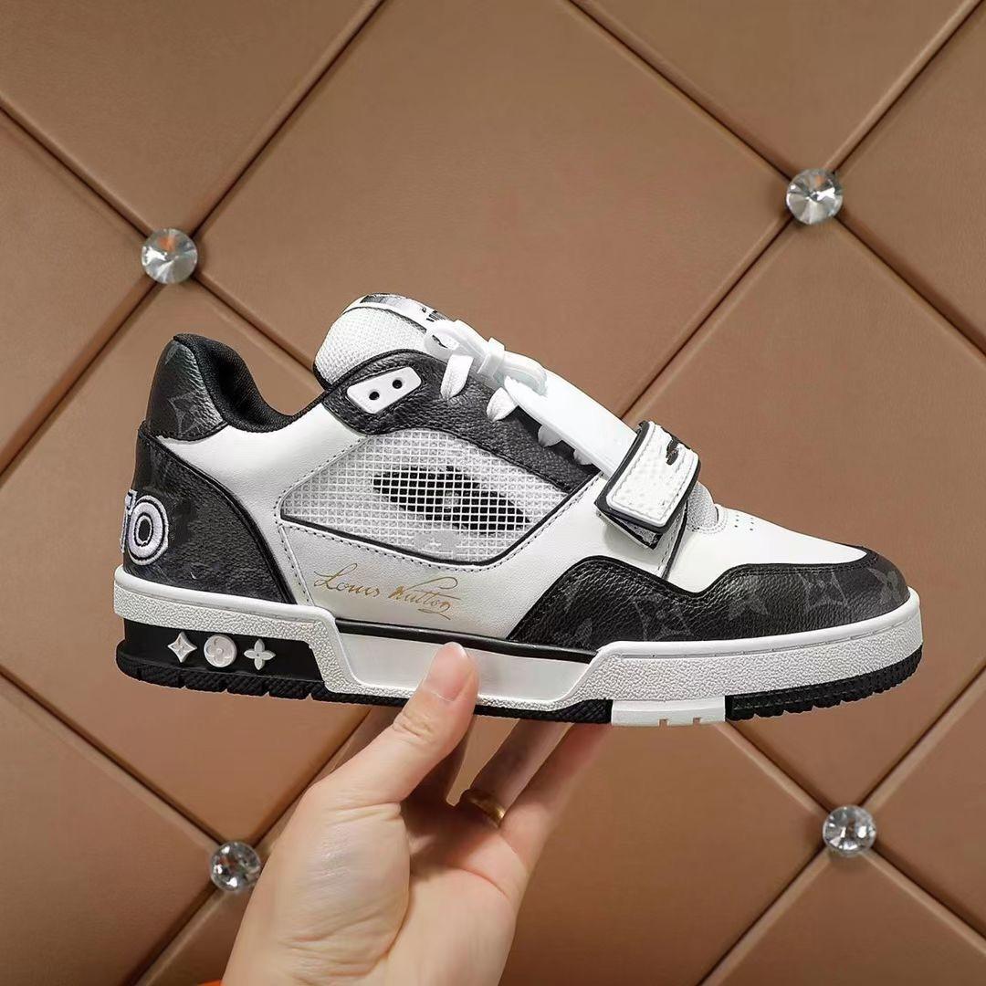 Designer Fashion Trainer sneaker intage Casual Shoes Virgils alligator-embossed black Grey Brown White Green calf leather French Ablohs ZGk
Designer Fashion Trainer sneaker intage Casual Shoes Virgils alligator-embossed black Grey Brown White Green calf leather French Ablohs ZGk