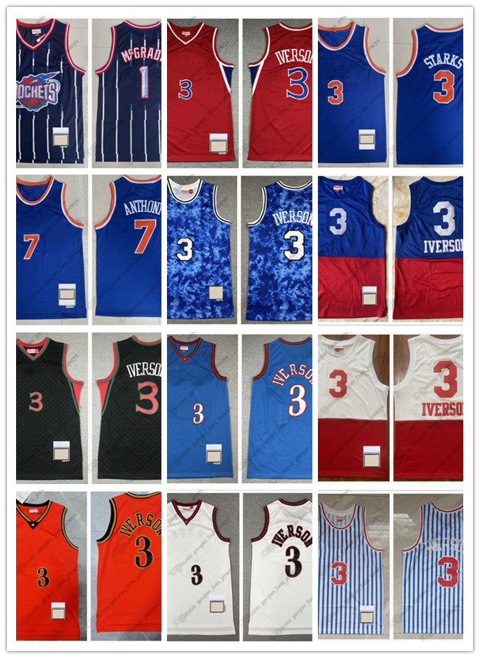 2022 new High QualityRetro Mitchell and Ness Basketball Jerseys 1 Tracy Francis McGrady 3 Steve 11 Yao Starks Ming John 7 Carmelo Iverson Anthony 3 Allen
2022 new High QualityRetro Mitchell and Ness Basketball Jerseys 1 Tracy Francis McGrady 3 Steve 11 Yao Starks Ming John 7 Carmelo Iverson Anthony 3 Allen