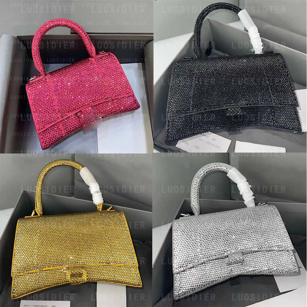 HOURGLASS XS handbag crossbody rhinestone bag grey suede calfskin bag silver hardware handbags designer luxury wallet pouch purse top, Customize
HOURGLASS XS handbag crossbody rhinestone bag grey suede calfskin bag silver hardware handbags designer luxury wallet pouch purse top, Customize