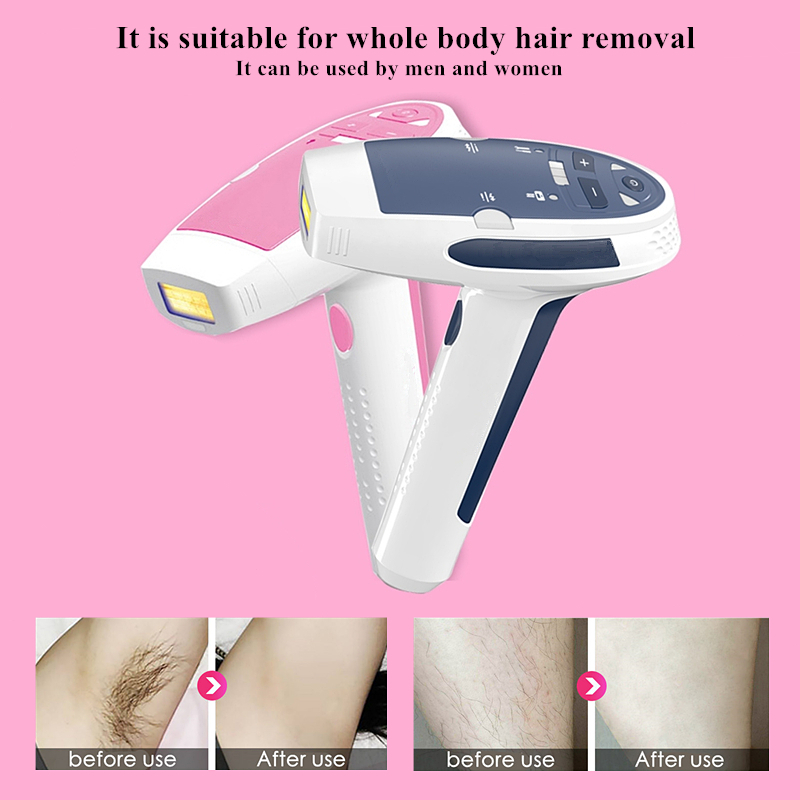 GIMERLI 2400000 Flashes IPL Laser Hair Removal Machine Permanent Bikini Trimmer Electric depilador a laser Laser Epilator women 220323