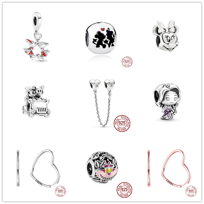 New s925 Sterling Silver Loose Beads Fashion Luxury Beaded DIY Mouse Duck Bracelets Original Fit Pandora Pendant Charms for Girls High Quality Jewelry Womens Gifts
New s925 Sterling Silver Loose Beads Fashion Luxury Beaded DIY Mouse Duck Bracelets Original Fit Pandora Pendant Charms for Girls High Quality Jewelry Womens Gifts