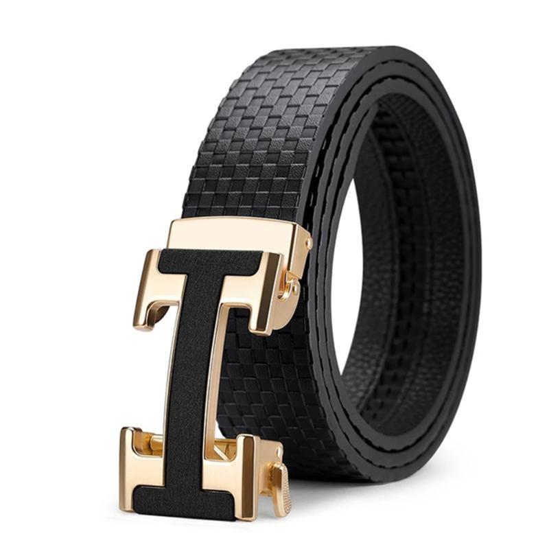 Belts Genuine Leather Men Belt Fashion Alloy Automatic Buckle High Quality Luxury Cowhide Casual Business Women For Jeans, Black
Belts Genuine Leather Men Belt Fashion Alloy Automatic Buckle High Quality Luxury Cowhide Casual Business Women For Jeans, Black