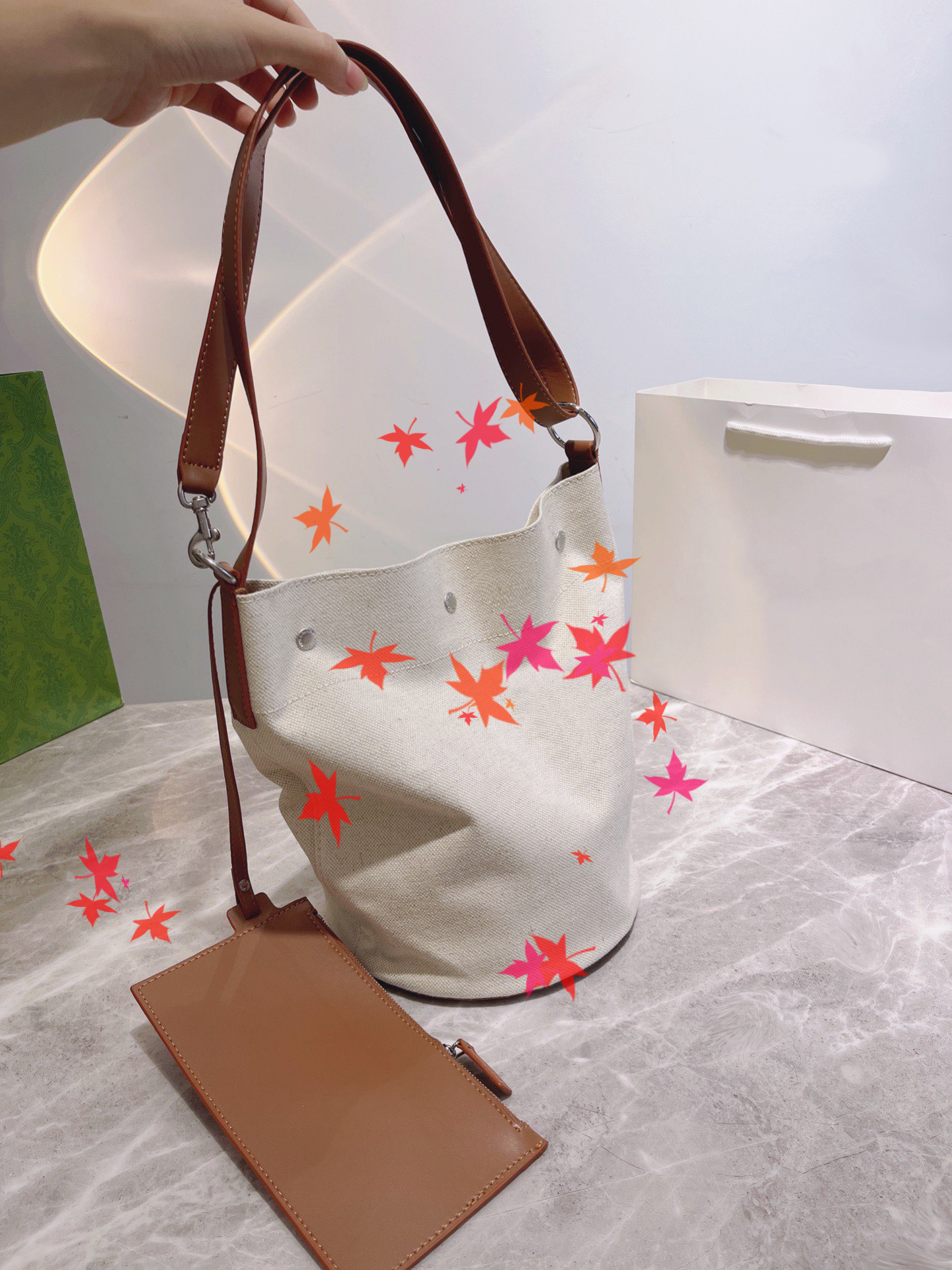 Rive Gauche handbags Women Tote shopping bag Canvas linen Large Beach bags luxury designer handbag, Customize
Rive Gauche handbags Women Tote shopping bag Canvas linen Large Beach bags luxury designer handbag, Customize