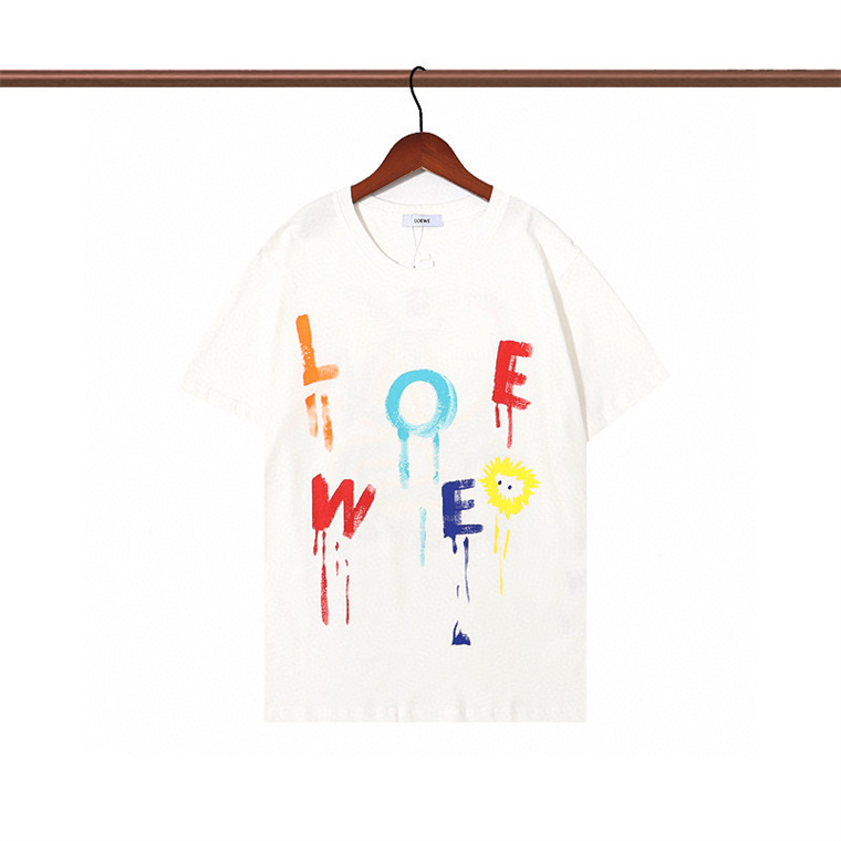 Famous Mens High Quality T Shirt Letter Print Round Neck Short Sleeve Black White Fashion Men Women Tees16
Famous Mens High Quality T Shirt Letter Print Round Neck Short Sleeve Black White Fashion Men Women Tees16