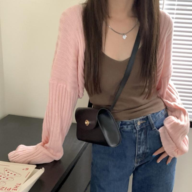 Women's Knits & Tees Korean Chic Solid Color Versatile Thin Raglan Sleeve Cardigan Women 2022 Summer Loose Casual Sunscreen Knitted Crop Top, Sky blue
Women's Knits & Tees Korean Chic Solid Color Versatile Thin Raglan Sleeve Cardigan Women 2022 Summer Loose Casual Sunscreen Knitted Crop Top, Sky blue