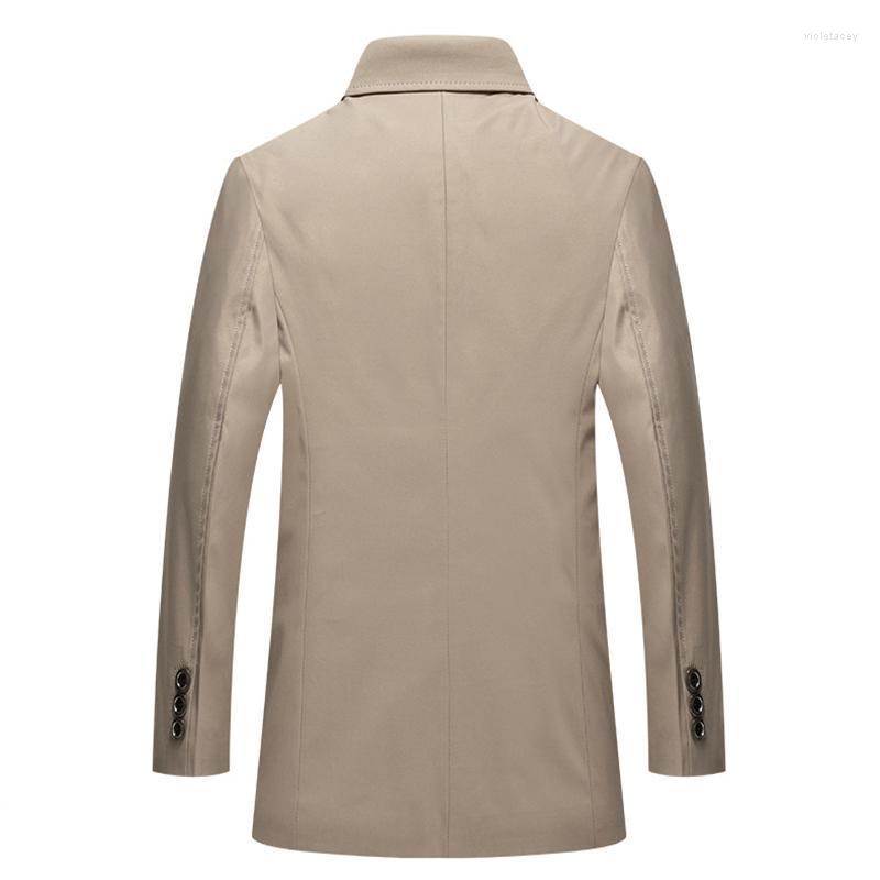 Men's Trench Coats Single Breasted Men Windbreaker Simple Classic Outwear Spring Autumn Coat Business Casual Khaki JacketMen's Viol22, Black
Men's Trench Coats Single Breasted Men Windbreaker Simple Classic Outwear Spring Autumn Coat Business Casual Khaki JacketMen's Viol22, Black
