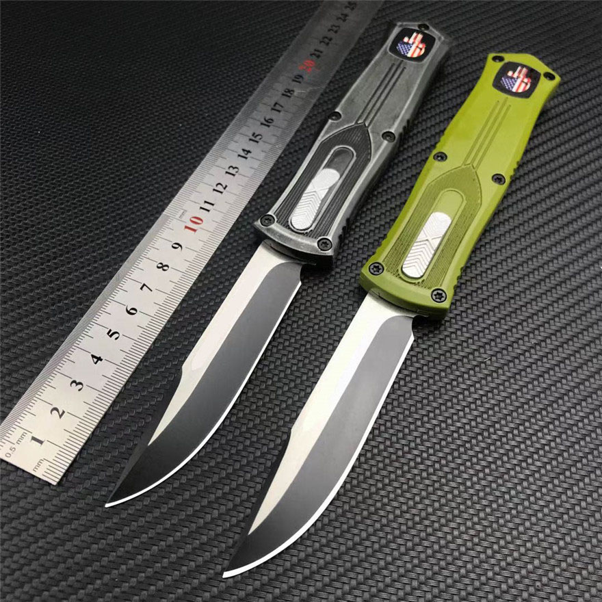 US Style Automatic Knife UT85 Self Defense Tactical D2 Blade Aluminum Handle EDC Outdoor Camping Fighting Auto Knives UT88 UT121 C07 Godfather 920 Exocet A07
US Style Automatic Knife UT85 Self Defense Tactical D2 Blade Aluminum Handle EDC Outdoor Camping Fighting Auto Knives UT88 UT121 C07 Godfather 920 Exocet A07