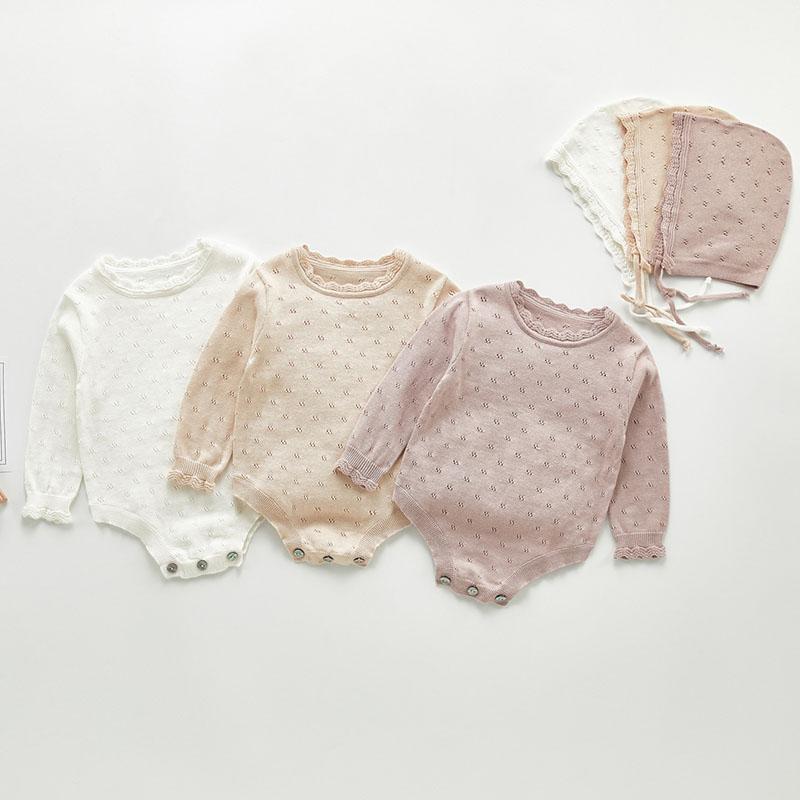 Jumpsuits Spring Baby Girls Long Sleeve Hollow Out Rompers Hat Jumpsuit Clothes Autumn Kids Girl Knit RompersJumpsuits, B93h28 white
Jumpsuits Spring Baby Girls Long Sleeve Hollow Out Rompers Hat Jumpsuit Clothes Autumn Kids Girl Knit RompersJumpsuits, B93h28 white