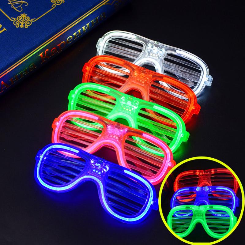 Sunglasses Creative Party Novelty LED Glasses Light Up Shades Luminous Rave Night Activities Christmas Wedding Birthday DecorationSunglasses
Sunglasses Creative Party Novelty LED Glasses Light Up Shades Luminous Rave Night Activities Christmas Wedding Birthday DecorationSunglasses